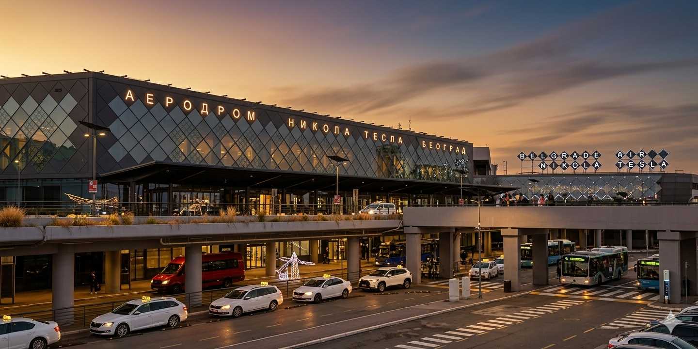 Kako od Aerodroma Nikola Tesla do centra Beograda?